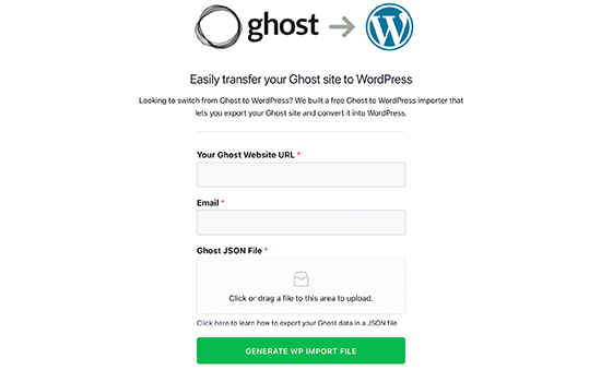 Ghost 到 WordPress 的迁移工具