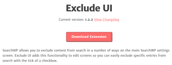 SearchWP 排除 UI 扩展