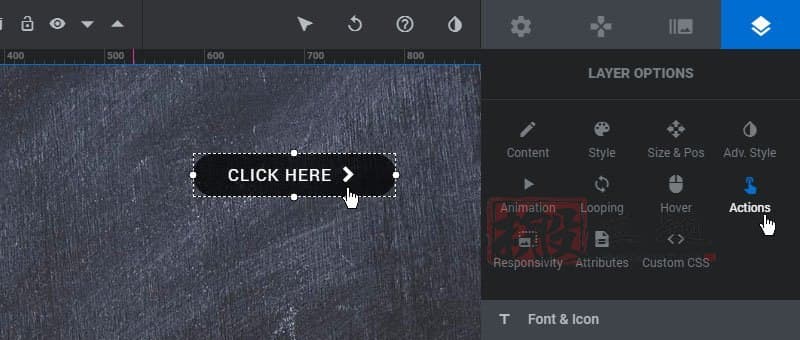 Slider Revolution为幻灯片和图层添加链接设置教程插图2