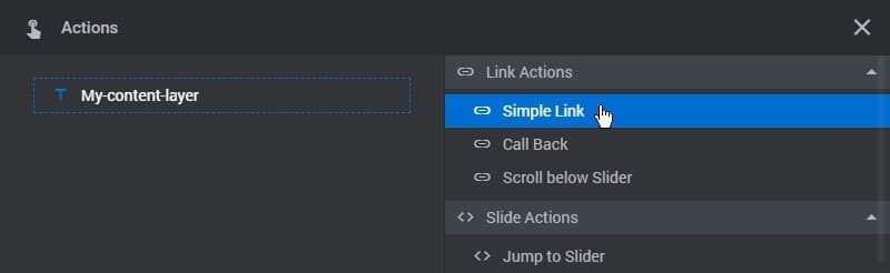 Slider Revolution为幻灯片和图层添加链接设置教程插图3