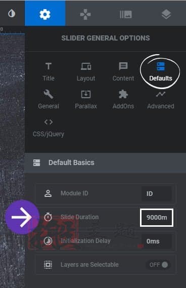 在Slider Revolution中改变幻灯片的时间顺序设置图文教程插图1