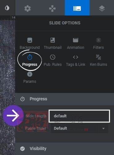 在Slider Revolution中改变幻灯片的时间顺序设置图文教程插图2