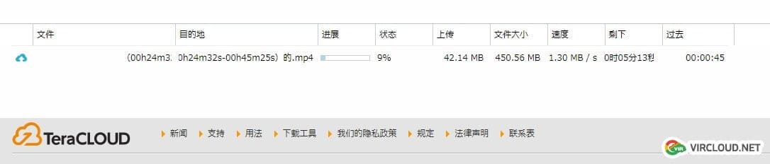 大容量高速日本免费网盘TeraCLOUD  含WebDav使用教程插图2
