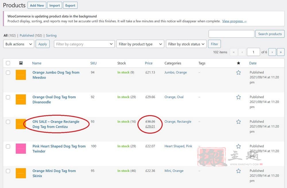 快速批量编辑WooCommerce产品操作图文教程插图12
