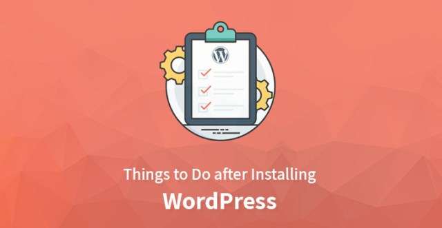 安装 WordPress 后