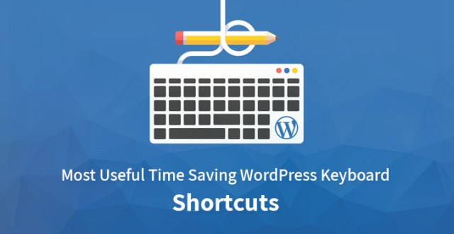 WordPress 键盘快捷键
