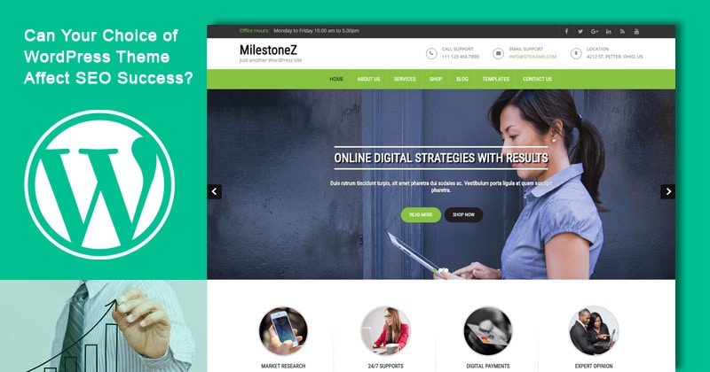 WordPress 主题影响 SEO