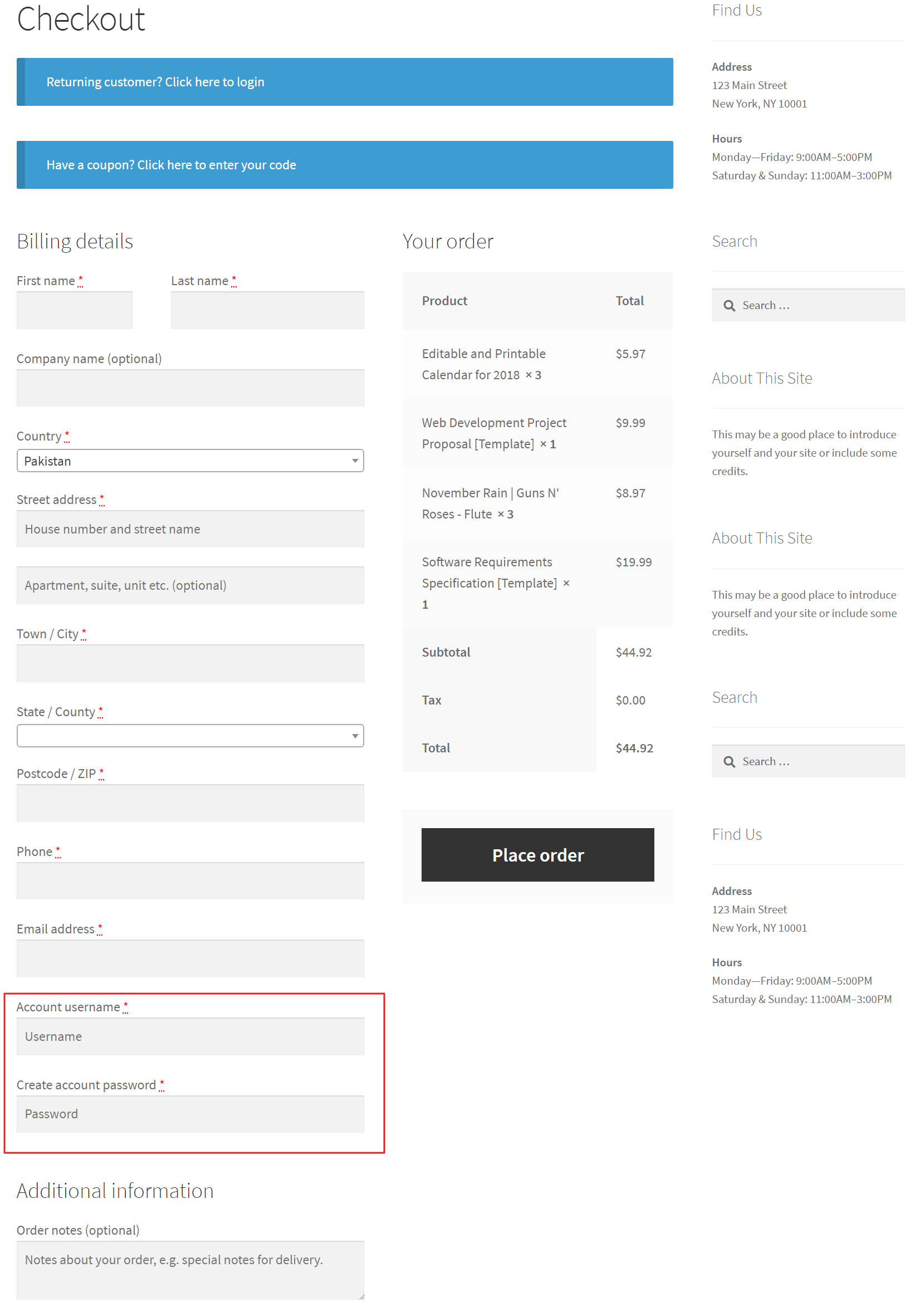 WooCommerce 的注册表