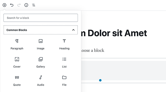 提示 WordPress 内容编辑器