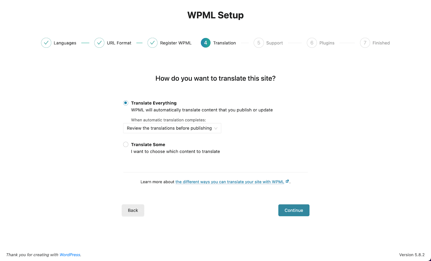 WPML 翻译一切模式