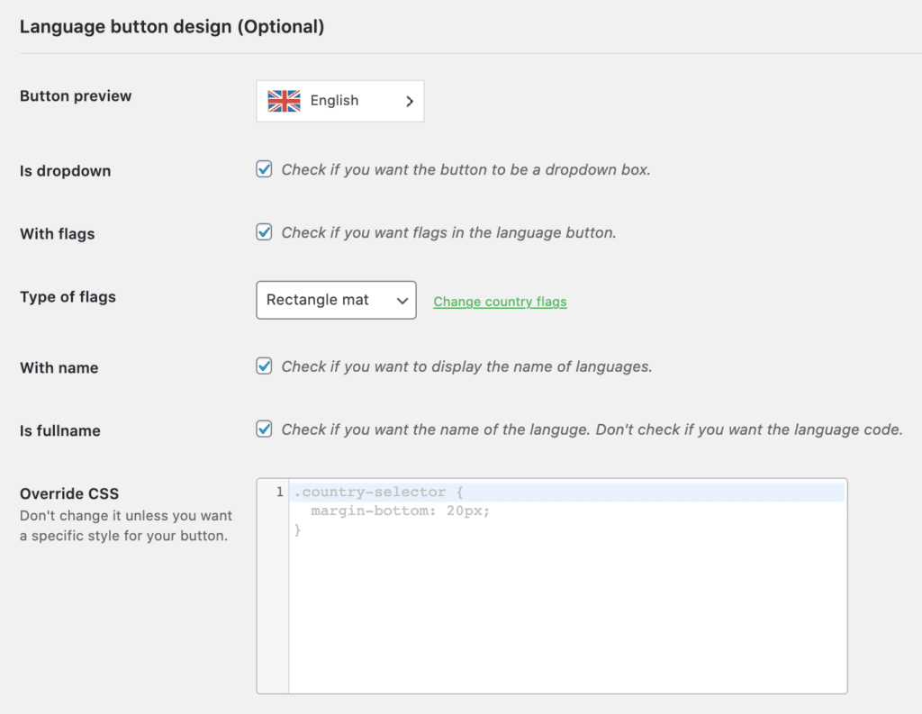 使用 Weglot - Language Switcher Design 翻译您的 MH 杂志 WordPress 主题