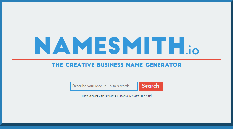 Namesmith主页