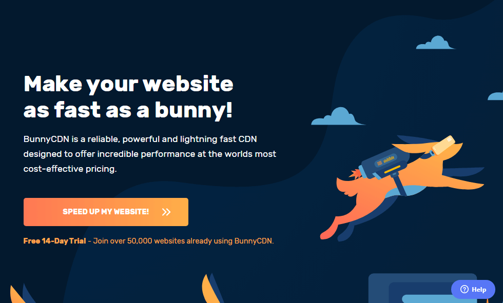 BunnyCDN 主页