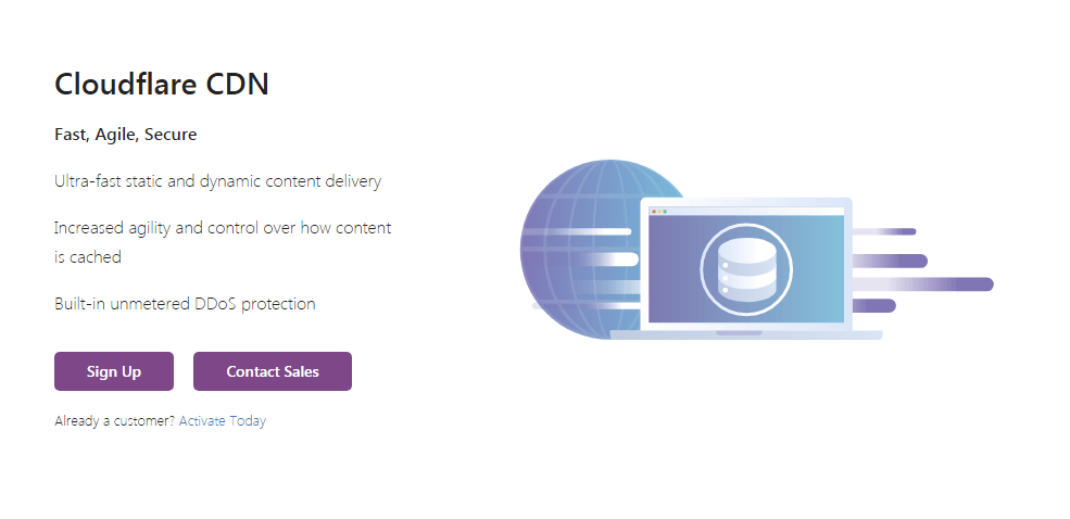Cloudflare 主页
