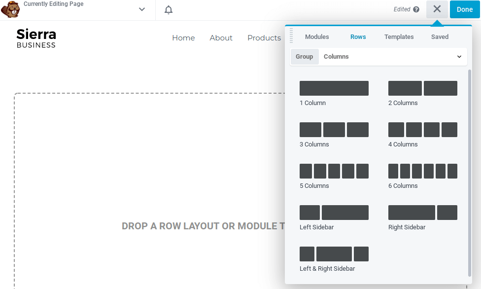 Beaver Builder - 新页面