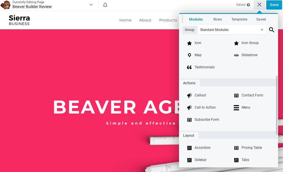 Beaver Builder - 内容模块