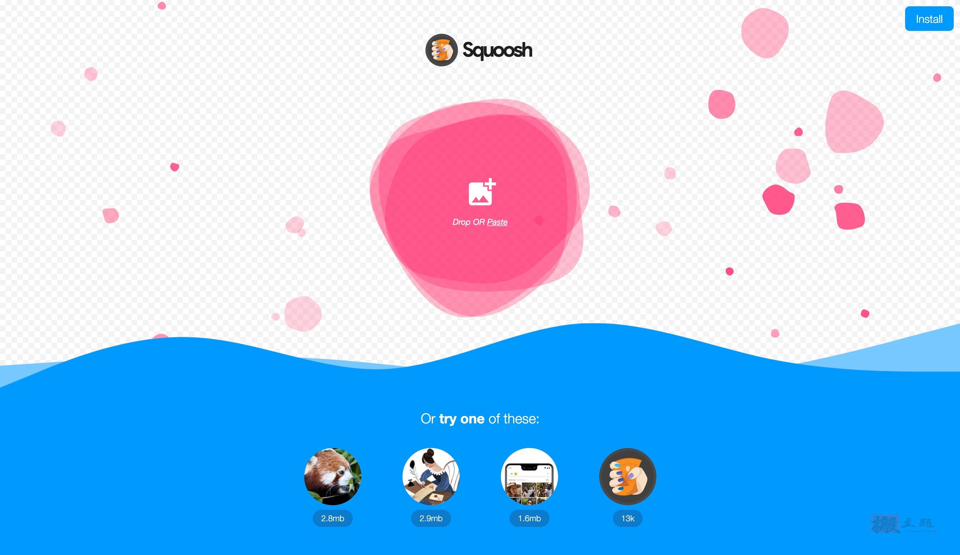 谷歌Squoosh.App图片优化压缩工具使用图文教程插图1