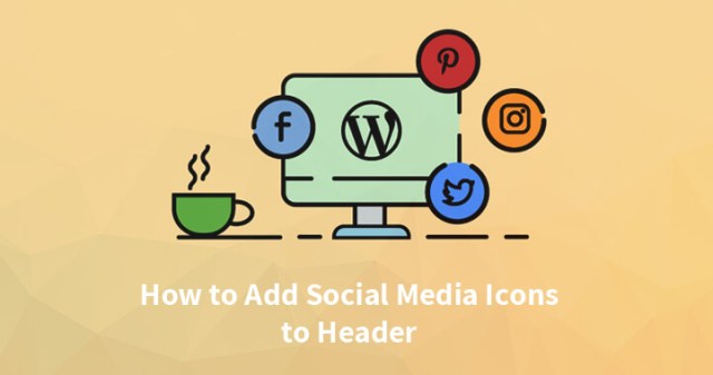 将社交媒体图标添加到 WordPress