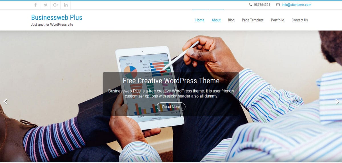 创意 WordPress 主题