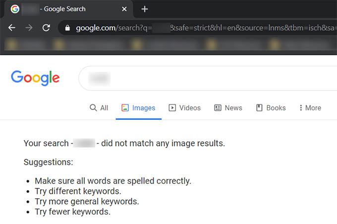 Google 搜索结果页上的安全搜索