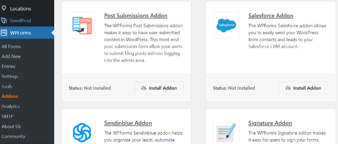 由 WPForms 发布提交插件