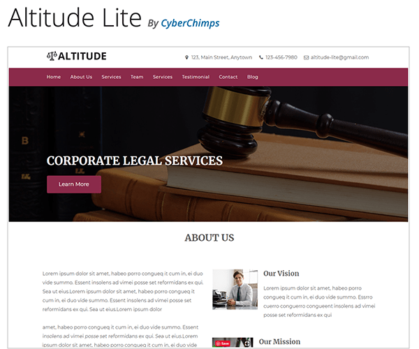 Altitude lite 标头