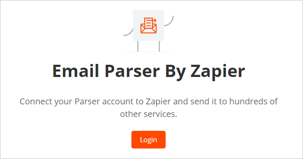 Zapier 的电子邮件解析器