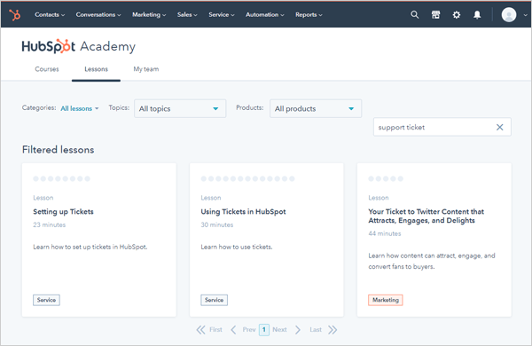 HubSpot学院