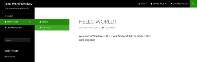 添加图标 WordPress 菜单