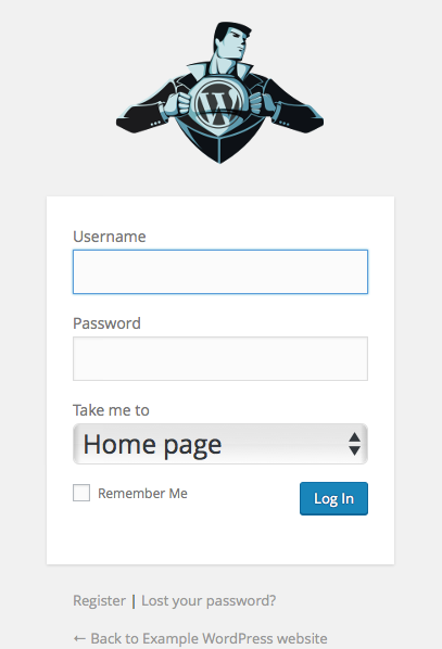 自定义登录表单