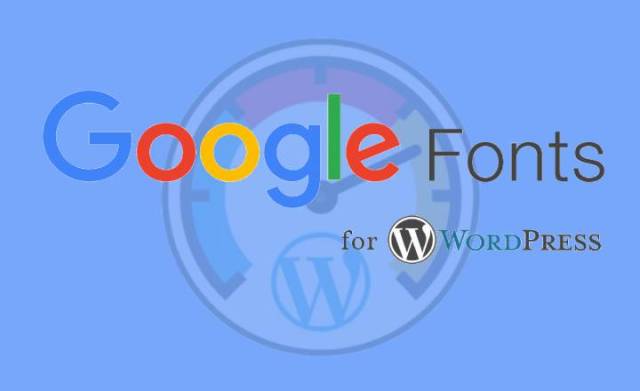 加快 WordPress 中的 Google 字体