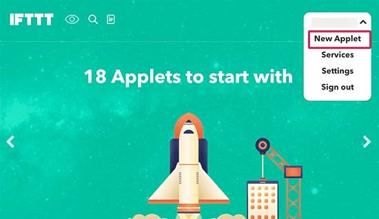 IFTTT 脸书