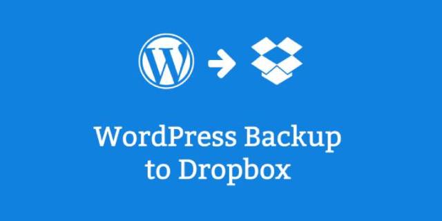 将 WordPress 备份到 Dropbox