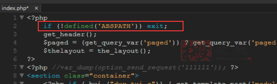 WordPress遇到PHP致命错误的解决办法“PHP Fatal error:  Uncaught Error: Call to undefined function get_header()”插图1
