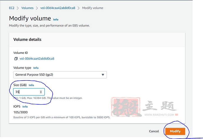 不停机增加Amazon EC2的EBS卷块存储硬盘空间大小图文教程插图10