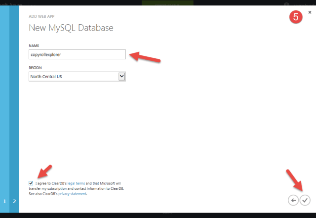 新的 MySQL 数据库