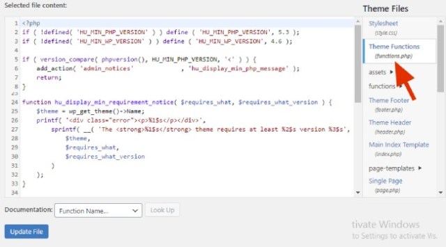 函数php
