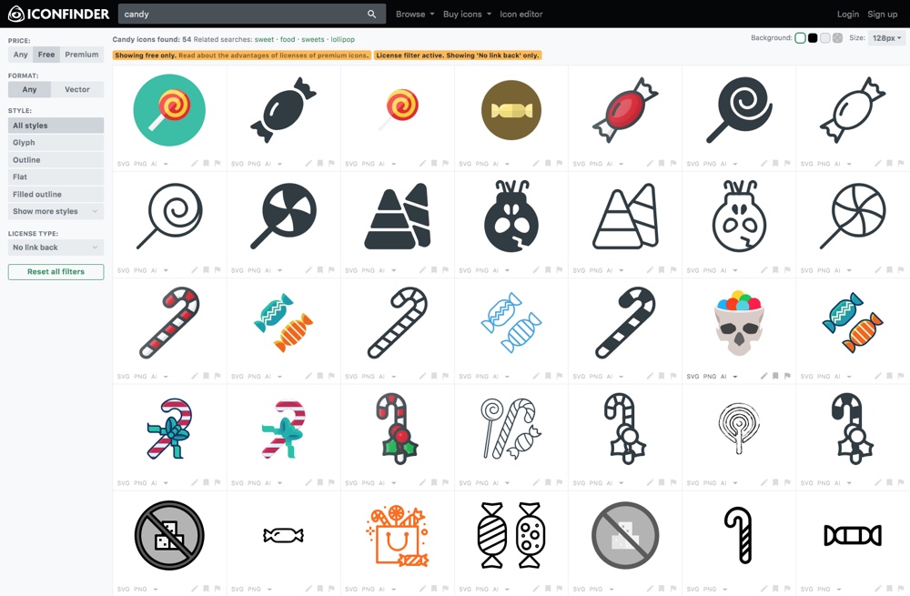 IconFinder 免费图标