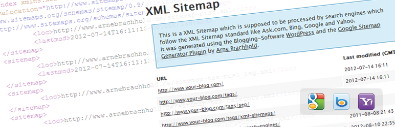谷歌站点地图 XML