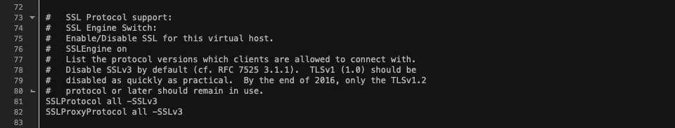 浏览器提示Fix ERR_SSL_OBSOLETE_VERSION警告解决图文教程插图5