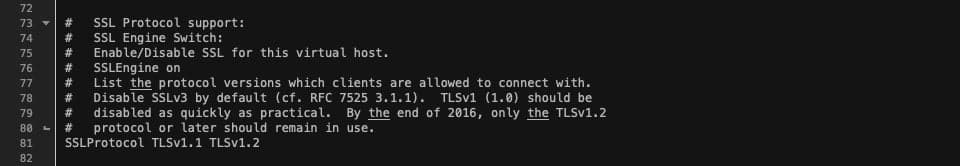 浏览器提示Fix ERR_SSL_OBSOLETE_VERSION警告解决图文教程插图7