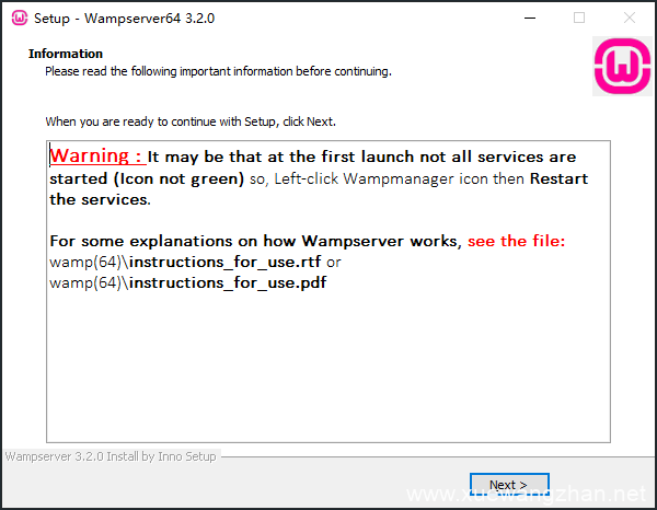 Windows 10系统环境安装WampServer本地环境