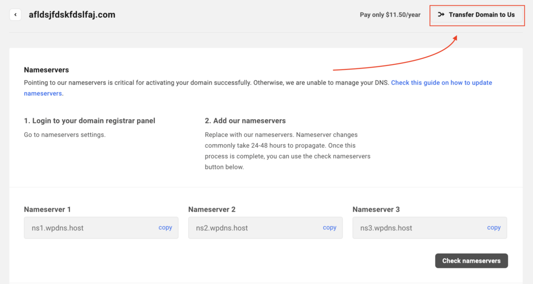 将域名转让给我们。
