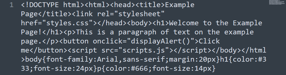 缩小HTML、CSS 和JavaScript