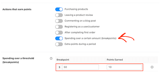如何为您的WooCommerce 忠诚度计划创建门槛
