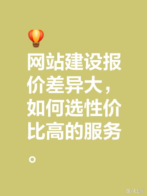 网站建设费用差异大，如何选择性价比高的方案？