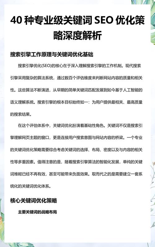 学习SEO深度技术，如何迈向高效关键词优化？