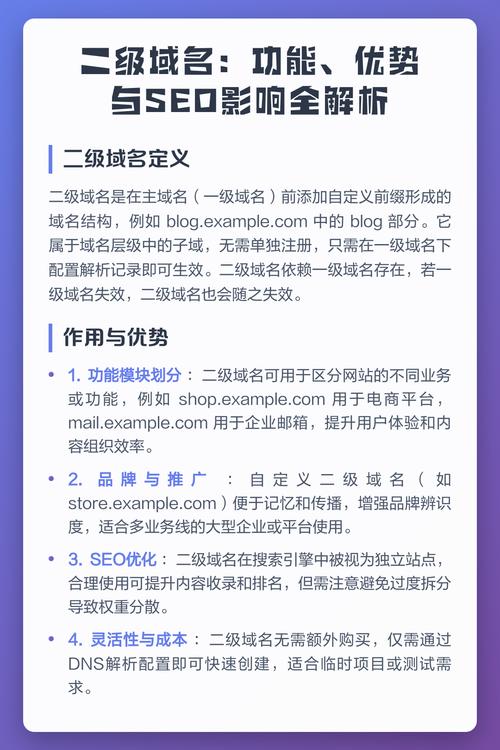 如何挑选二级域名，让SEO效果翻倍？