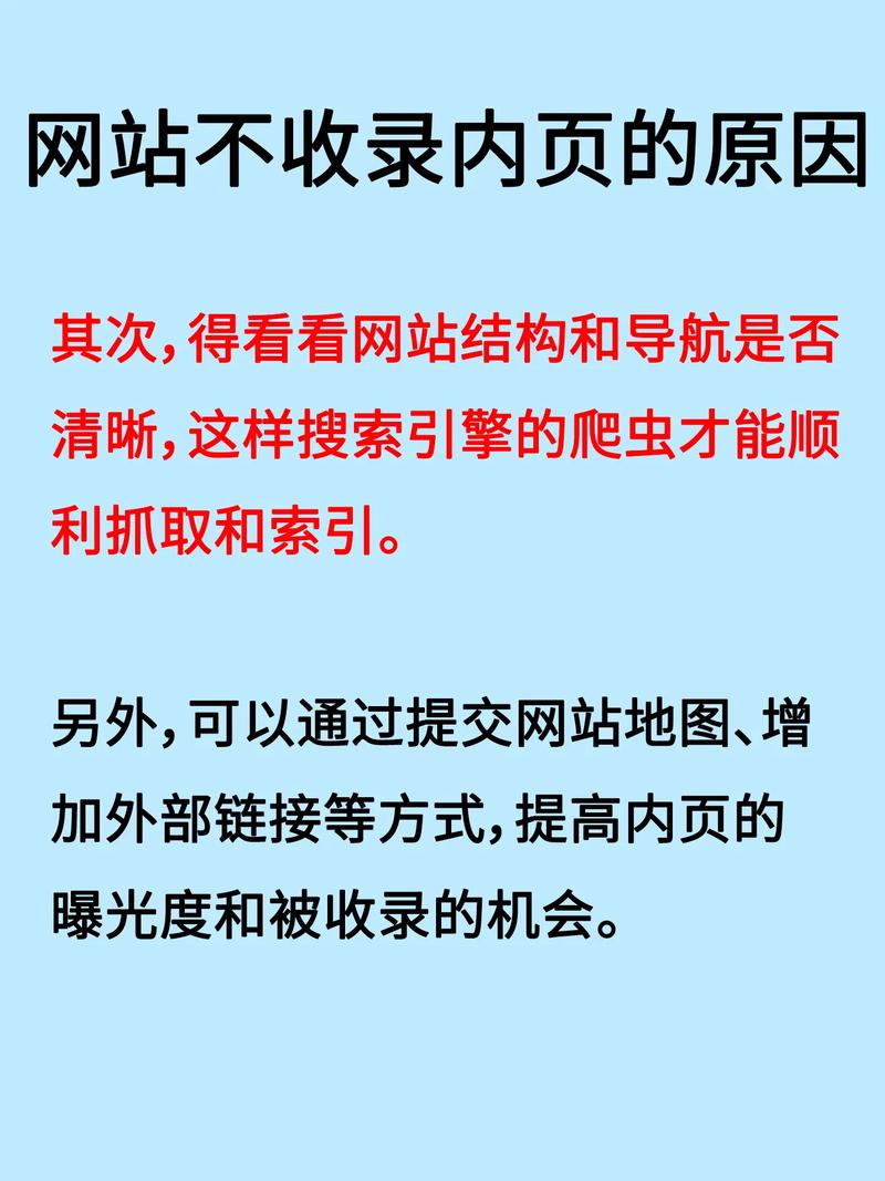 为什么我的网站内页不收录，如何快速解决？