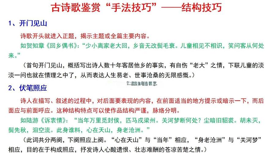 读藏名诗网站，能学会哪些古诗词技巧？